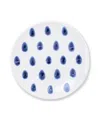 Vietri Santorini Dot Salad Plate In Dot