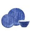 Vietri Santorini Stripe 3-piece Place Setting