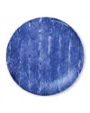 Vietri Santorini Stripe Dinner Plate In Blue/white