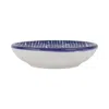 Vietri Santorini Stripe Soap Dish