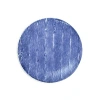 Vietri Santorini Striped Salad Plate In Blue