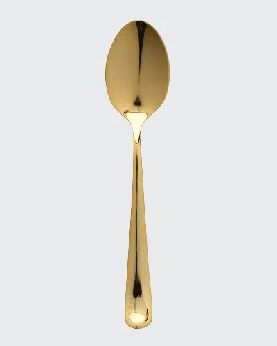 Vietri Settimocielo Nero Jam Spoon In Gold