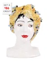 Vietri Sicilian Heads Honeycomb Head In Multicolor