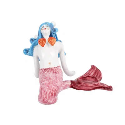 Vietri Sirena Andrina Mermaid In Multi