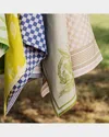 Vietri Strofinaccio Bunny Dish Towels, Set Of 2 In Green