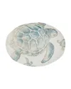 Vietri Tartaruga Medium Oval Platter In White