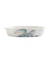 Vietri Tartaruga Rectangular Baker In White