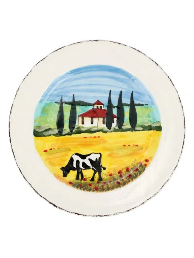 Vietri Terra Toscana Dinner Plate In Multi