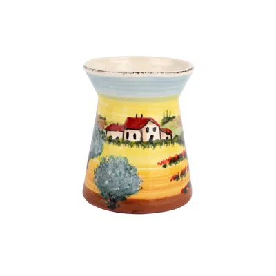 Vietri Terra Toscana Utensil Holder