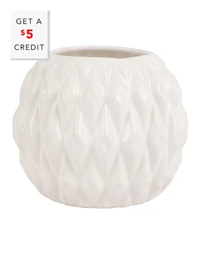VIETRI VIETRI TESSERE ROUND BUD VASE  WITH $6 CREDIT