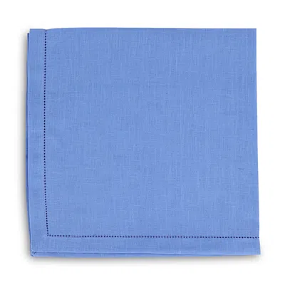 Vietri Tessuti Linen Napkins, Set Of 4 In Blue
