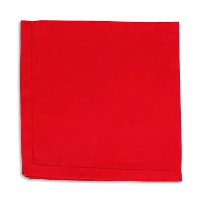 Vietri Tessuti Linen Napkins, Set Of 4 In Red