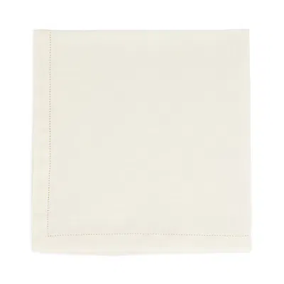 Vietri Tessuti Linen Napkins, Set Of 4 In White