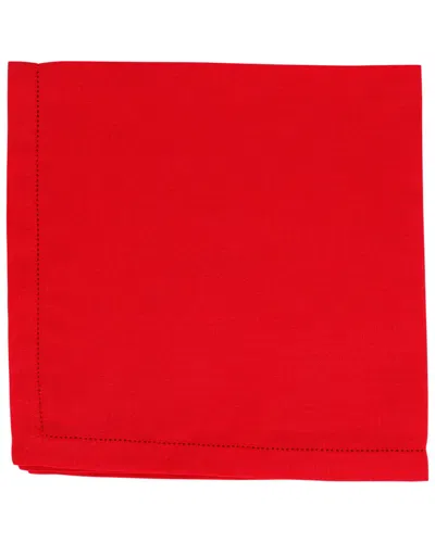 Vietri Tessuti Set Of 4 Red Napkins