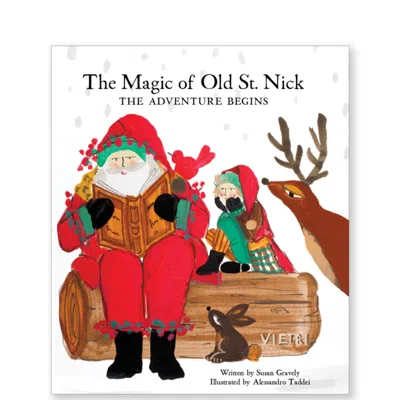 Vietri The Magic Of Old St. Nick: The Adventure Begins Children Book In Multi