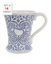 Vietri Uccello Blu Mug