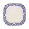 Vietri Uccello Blu Salad Plate In Light/pastel