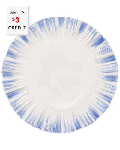 VIETRI VIVA BY VIETRI BARI BLUE AND WHITE EUROPEAN DINNER  WITH $5 CREDIT