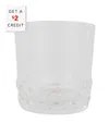 Vietri Deco Short Tumbler In Clear