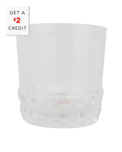 Vietri Deco Short Tumbler In Clear