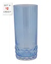 Vietri Viva By  Deco Short Tumbler With $2 Credit In Blue