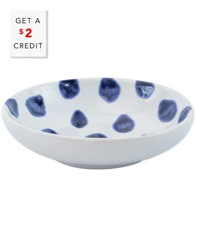 Vietri Viva By  Santorini Dot Condiment Bowl With $2 Credit