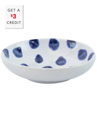 Vietri Viva By  Santorini Dot Condiment Bowl With $3 Credit In No Color