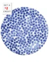 Vietri Viva By  Santorini Flower Dinner Plate With $2 Credit