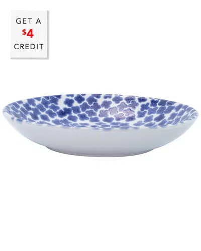 Vietri Viva By  Santorini Flower Pasta Bowl With $4 Credit In No Color