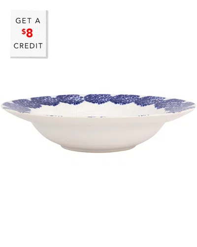 Vietri Viva By  Santorini Rimmed Serving Bowl With $8 Credit