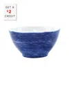 Vietri Viva By  Santorini Stripe Cereal Bowl With $2 Credit