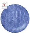 Vietri Viva By  Santorini Stripe Dinner Plate With $2 Credit
