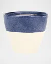 Vietri Viva By  Viva Garden Cobalt Reactive Medium Cachepot In Cobalt