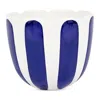 Vietri Viva Garden Tulip Large Cachepot In Blue