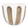 Vietri Viva Garden Tulip Large Cachepot In Brown