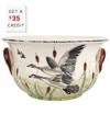 Vietri Wildlife Geese Cachepot With $35 Credit