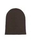 Vietti Merchandise Beanie In Cashmere In Brown