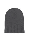 Vietti Merchandise Cashmere Beanie In Gray