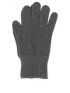 Vietti Merchandise Cashmere Gloves In Gray