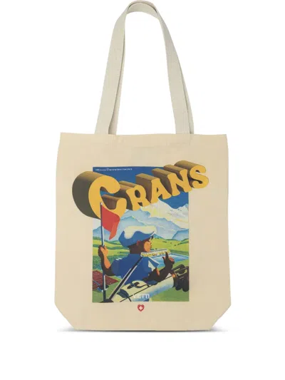 Vietti Merchandise Handtasche Mit Grafischem Print In Brown