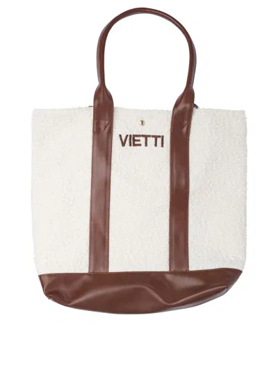 Vietti Merchandise "vietti" Tote Bag In White