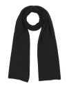 Vietti Woman Scarf Black Size - Cashmere