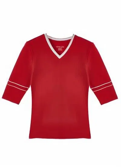Vieux Jeu Women Astrid Top In Red