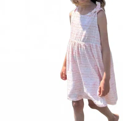 Vignette Kids' Emma Dress In Sunset In Pink
