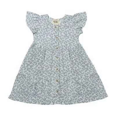 Vignette Kids' Girl's Avery Mini Dress In Navy Spring In Multi
