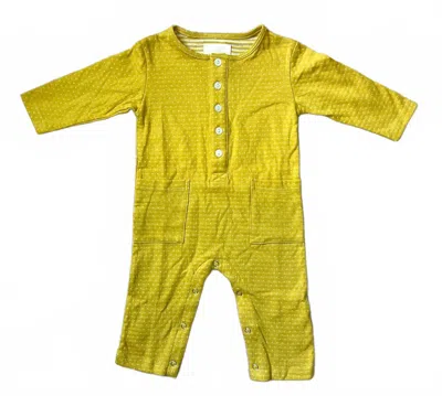 Vignette Kids' Girl's Everly Romper In Yellow In Blue