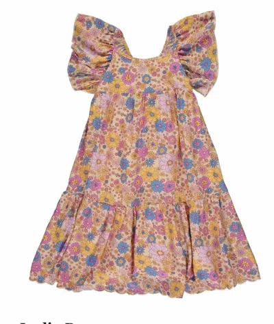 Vignette Kids' Girl's Joplin Dress In Floral In Pink