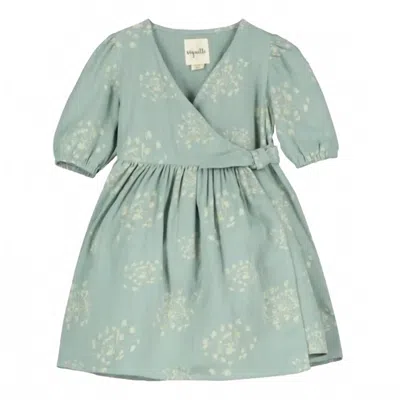 Vignette Kids' Girls' Jody Dress In Blue Dandelion In Multi