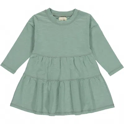 Vignette Kids' Girls' June Tiered Tunic In Aqua In Green