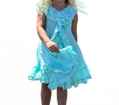 Vignette Kids' Girls Kimberly Dress In Aqua In Blue